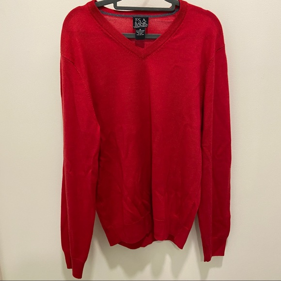 Jos. A. Bank Other - VINTAGE Red Wool Sweater